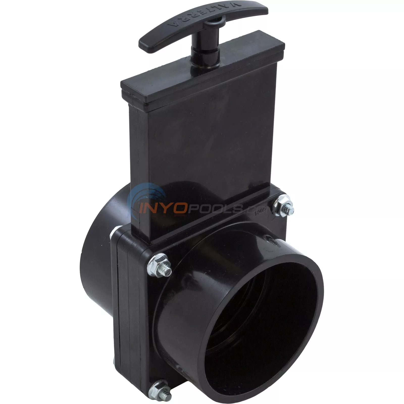 (7301) 3" Valve, SxS, ABS-Black (7301)