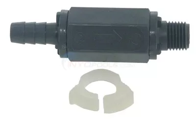 "check Valve, Pvc Injection 1/4""""" - 521170