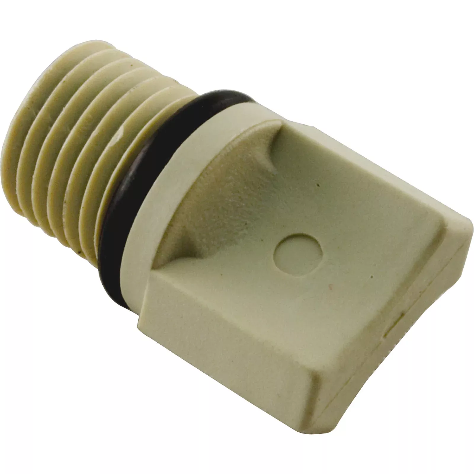 Drain Plug, Pent Am Prod UltraFlow, w/O-Ring, Almond